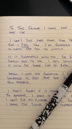 A letter to a friend I am yet to meet